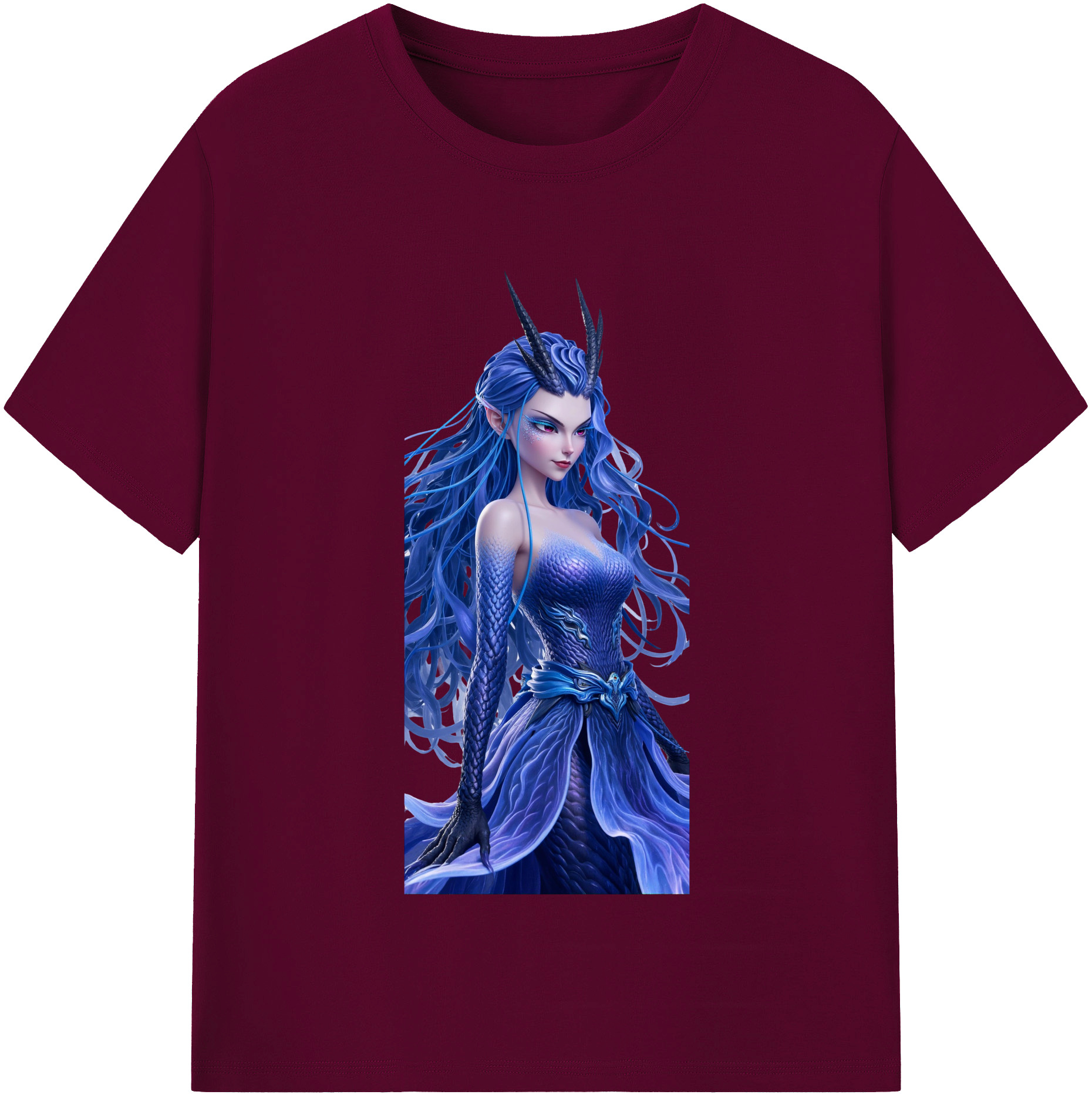 （画像用） Ne Zha 2 ナタ 魔童の大暴れ レディースカジュアルプリントTシャツ（綿100％）